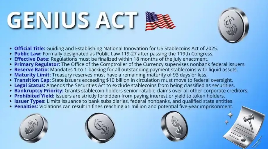 《天才法案》（GENIUS法案）解读：哪些稳定币能从中获益？