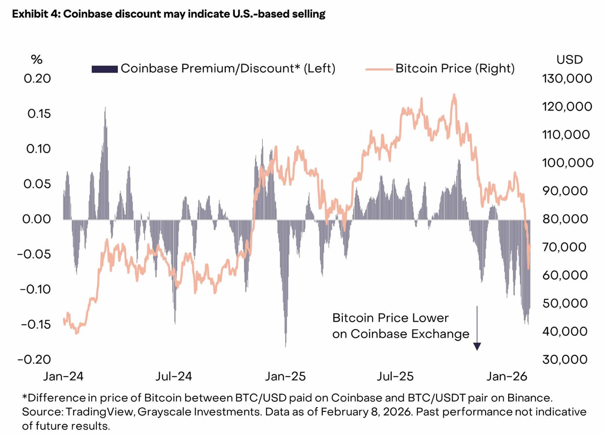 灰度：比特币短期表现偏离数字黄金定位，与软件股高度连动