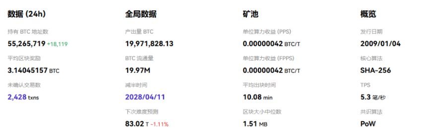 比特币网络概览