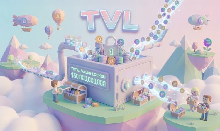 加密货币总锁仓价值TVL介绍