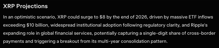 2026年底XRP、Cardano、以太坊价格预测