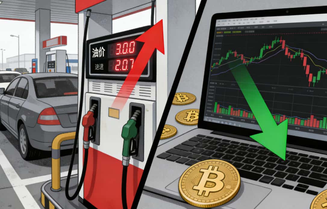 油价暴涨，比特币避险失效？