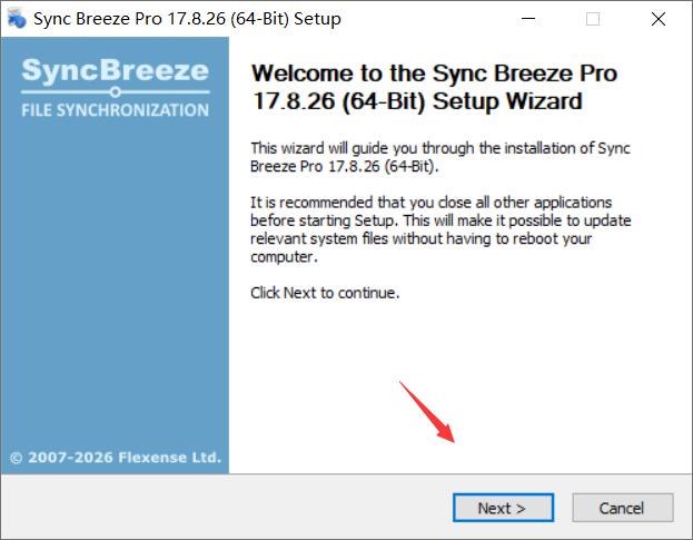 Sync Breeze Pro(文件同步工具) v17.8.26 64位免费安装版