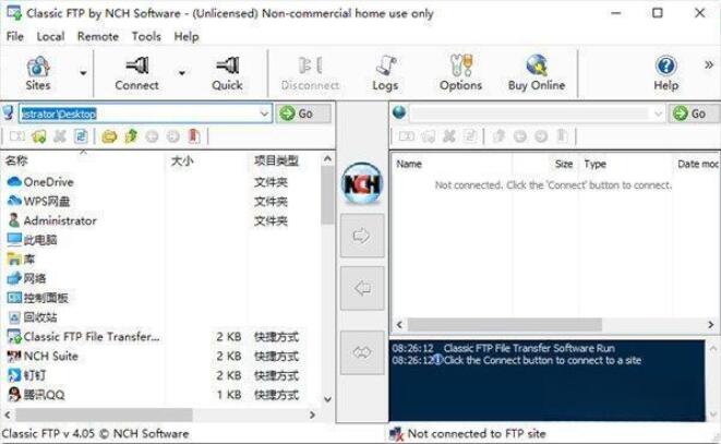 Classic FTP(FTP服务器) v4.05 官方安装版