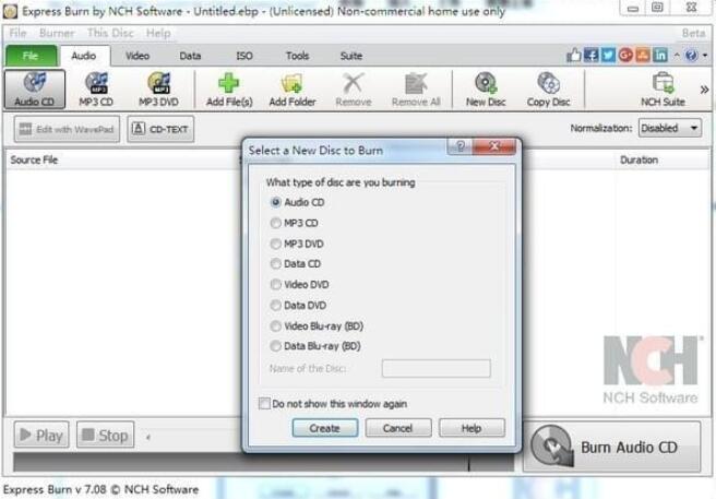 nch express burn光盘刻录中文版 v12.00 官方安装版
