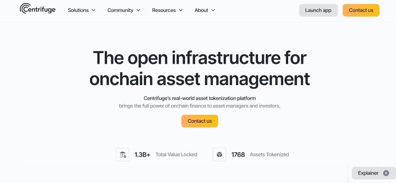 Centrifuge(CFG)币全面介绍