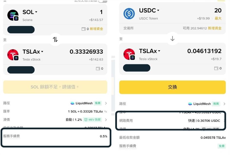 币安美股代币手续费
