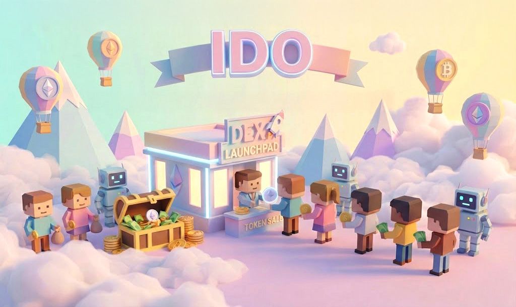 IDO是什么？工作原理、参与流程、与传统ICO和IEO的区别