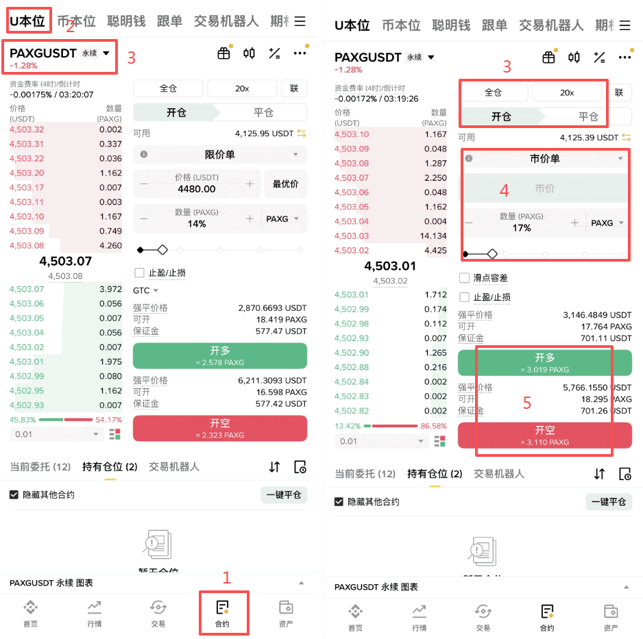 币安app怎么买PAXG黄金代币？现货、合约交易新手教程2026最新