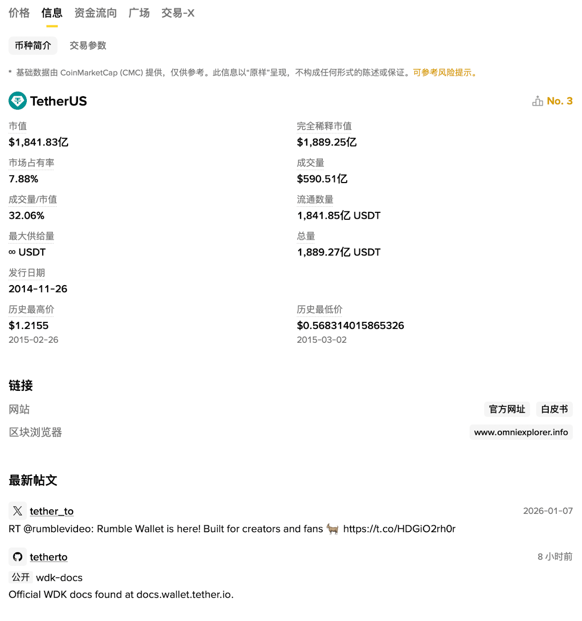USDT：流动性之王，透明度存疑