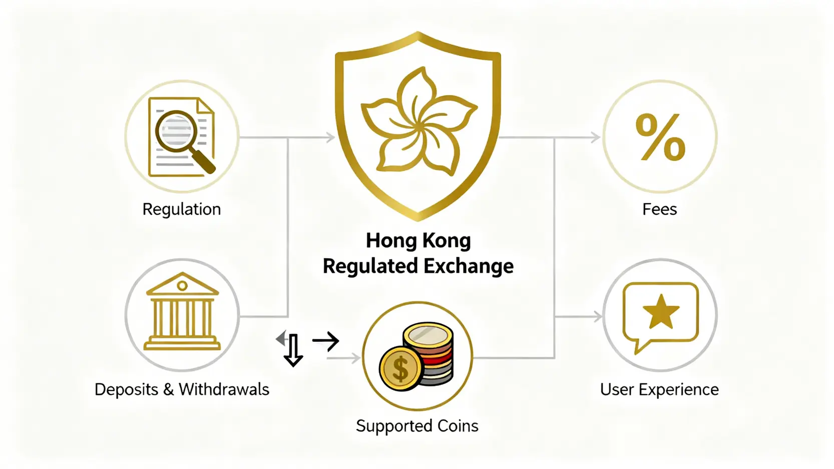 拣选香港虚拟货币交易所的 5 大关键指标与加密货币交易所比较