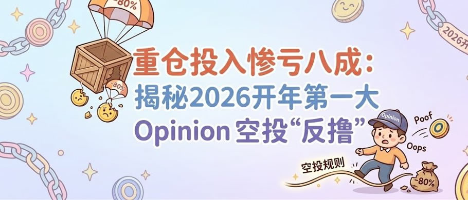 Opinion空投几乎全员被反撸，空投价值不如平台手续费收入？