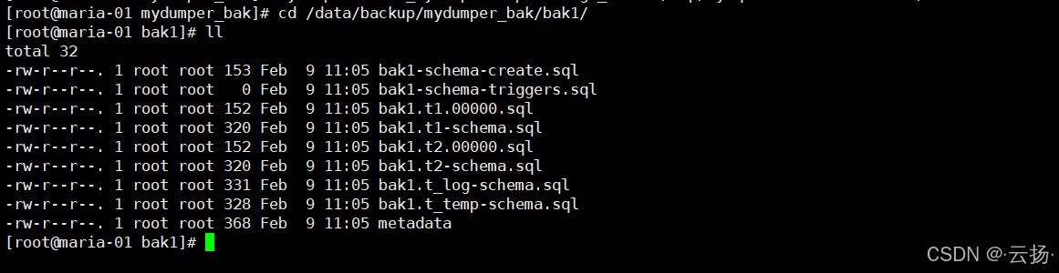 3.3 备份文件结构