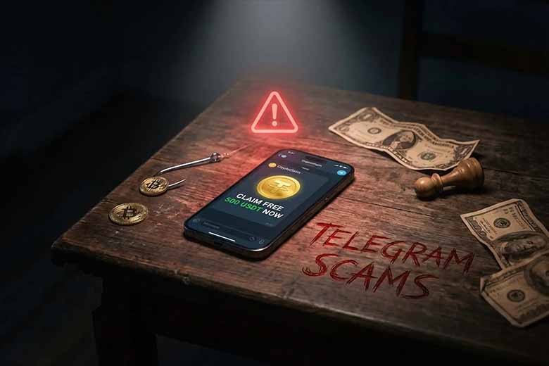 2026 年 Telegram 诈 骗：如何识别加密货币危险信号？如何保护自己？