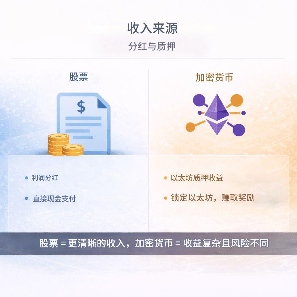 加密货币交易与股票交易：主要区别、收益和风险（2026 年指南）