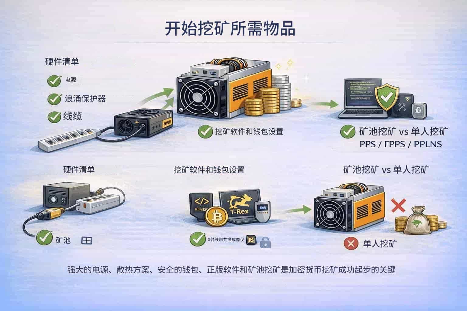 2026 年挖矿别乱选！按硬件类型推荐最值得挖的加密货币