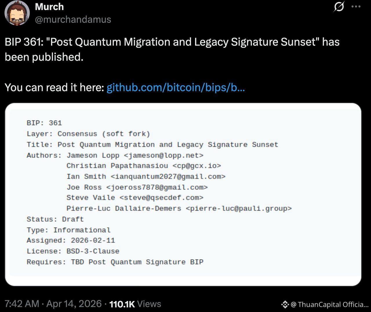 比特币BIP-361提案影响