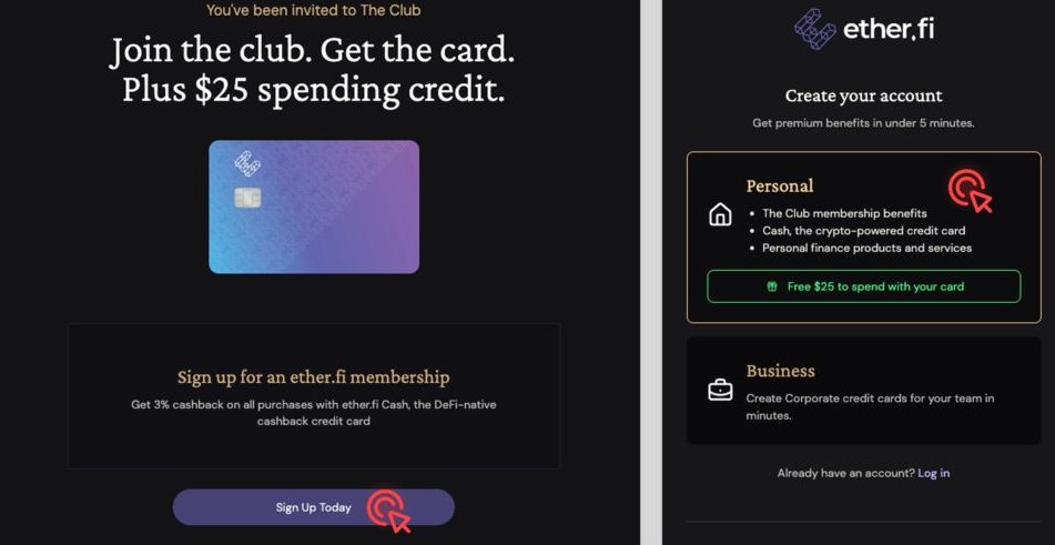 Ether.fi Card 加密信用卡注册教学