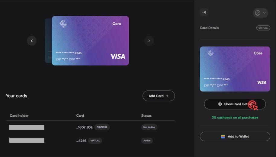如何新增 Ether.fi Card 虚拟卡和实体卡