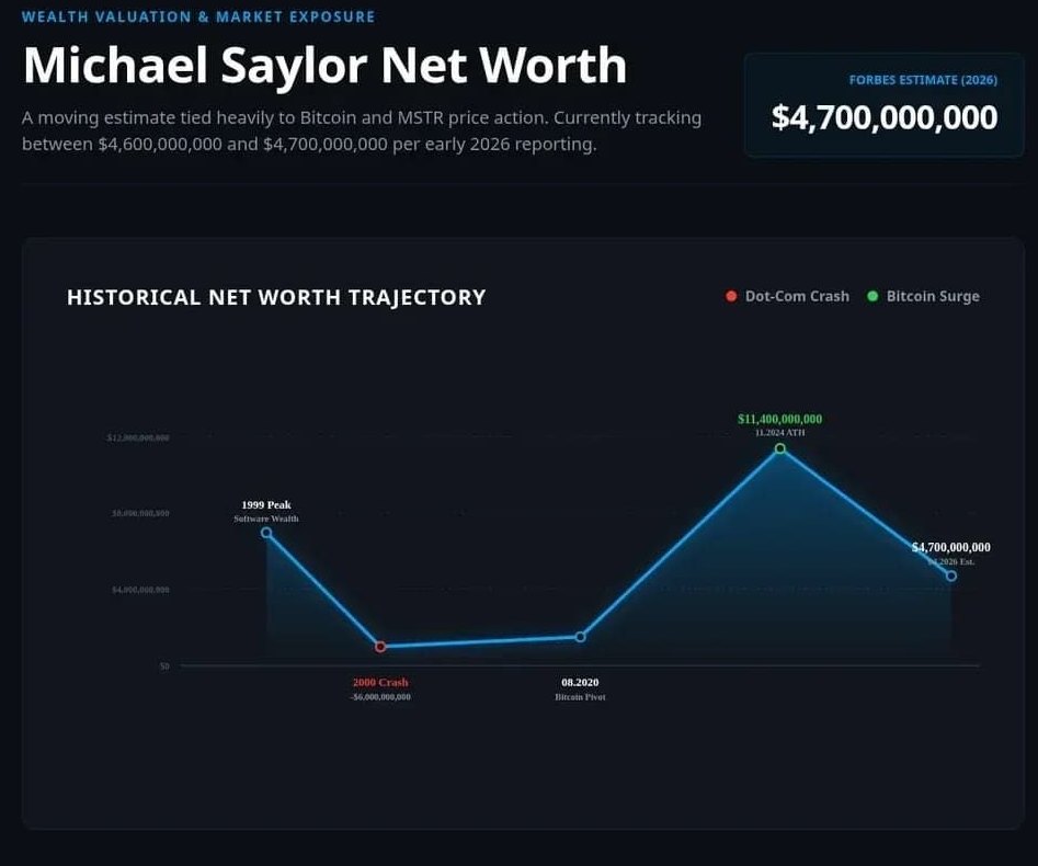 Michael Saylor净资产