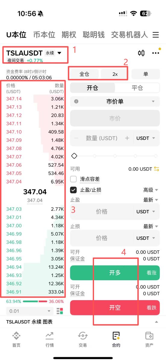 怎么在币安交易美股合约_图3