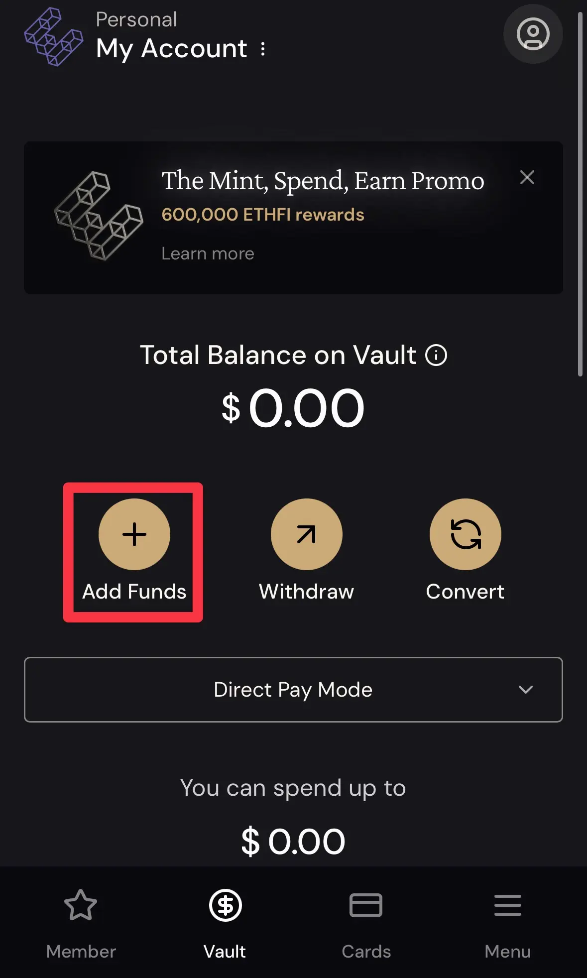 Ether.fi Cash加密货币信用U卡完整教学：注册、出入金、现金回馈3%