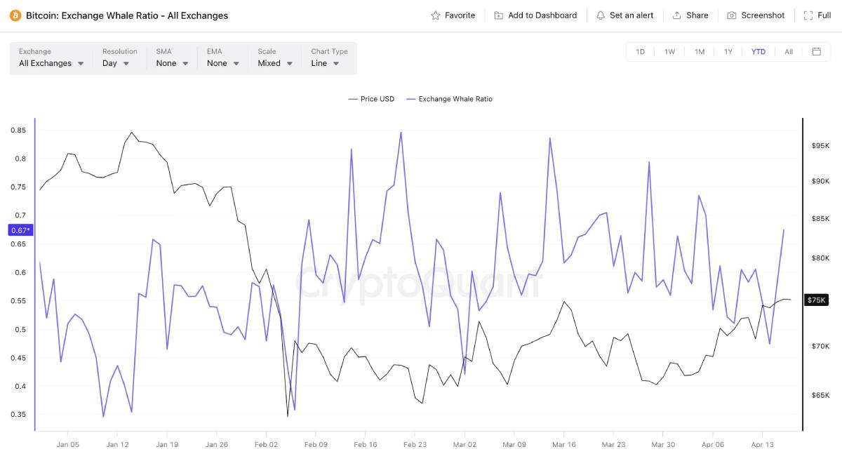 比特币交易所巨鲸比例