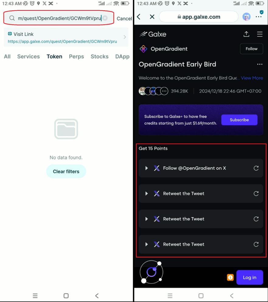 步骤 3：通过参与活动赚取积分