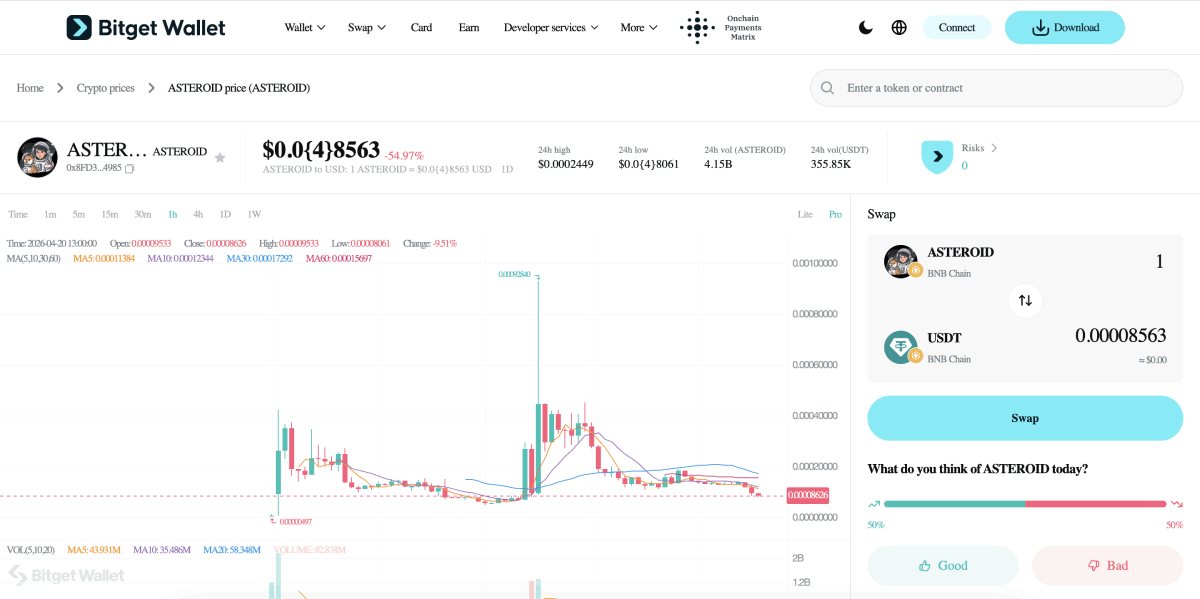 Asteroid(ASTEROID)币价格预测