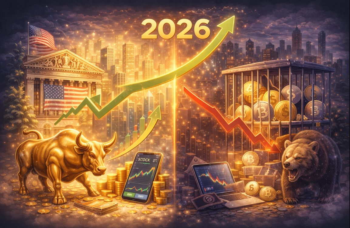 美股屡创新高，加密货币何时才能摆脱2026熊市