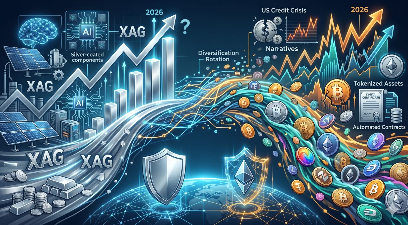 2026年白银价格走势预测：为何贵金属对加密货币交易者至关重要