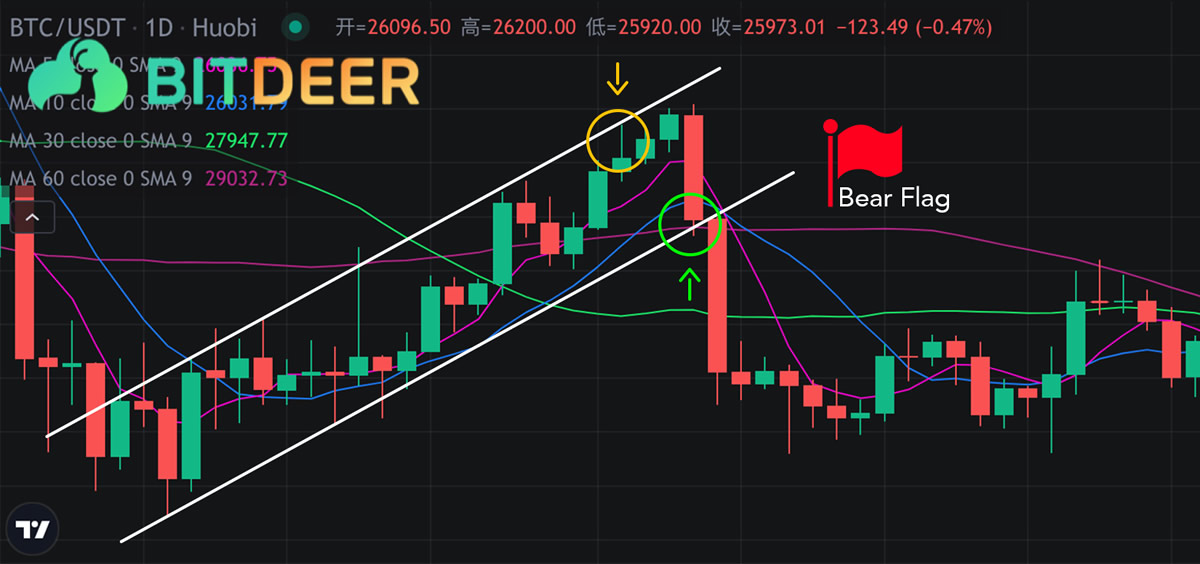 熊旗和牛旗形态新手指南：如何识别、交易牛旗和熊旗形态？
