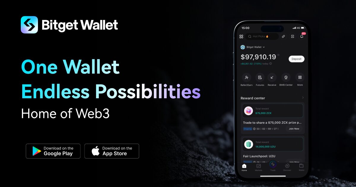1. Bitget钱包：最佳非托管加密货币钱包