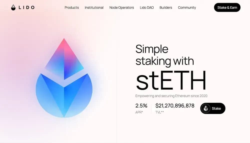 Lido ETH 质押