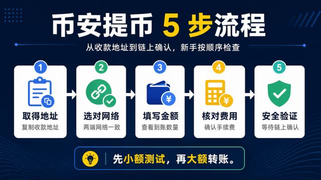 币安交易所提币出金教学
