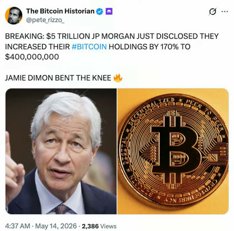 摩根大通首季增比特币ETF，IBIT领