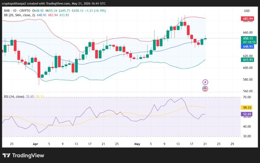 Binance 币价格分析