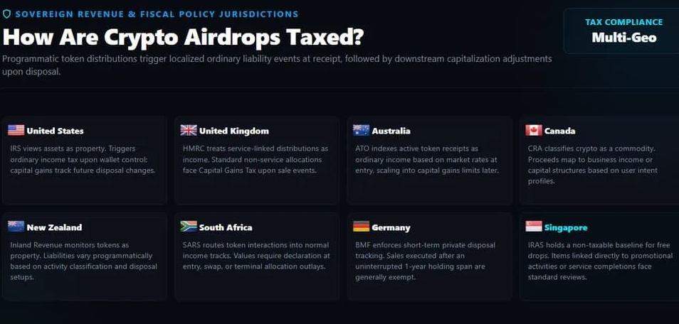 加密货币空投如何征税