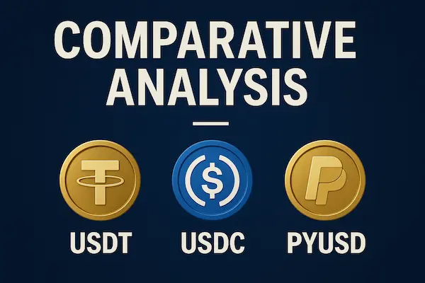 USDT vs USDC vs PYUSD，三大稳定币横向测评
