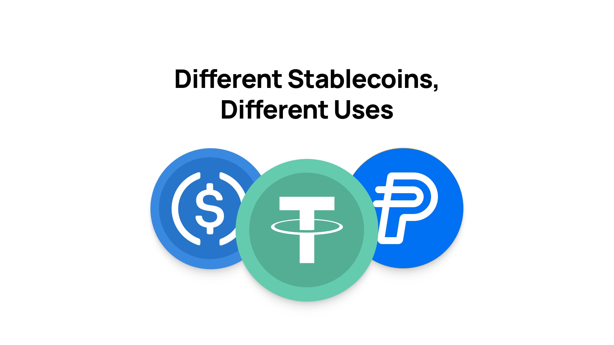 USDT vs USDC vs PYUSD，三大稳定币横向测评