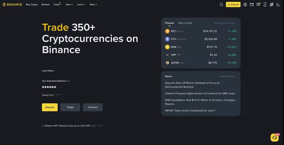 2. Binance