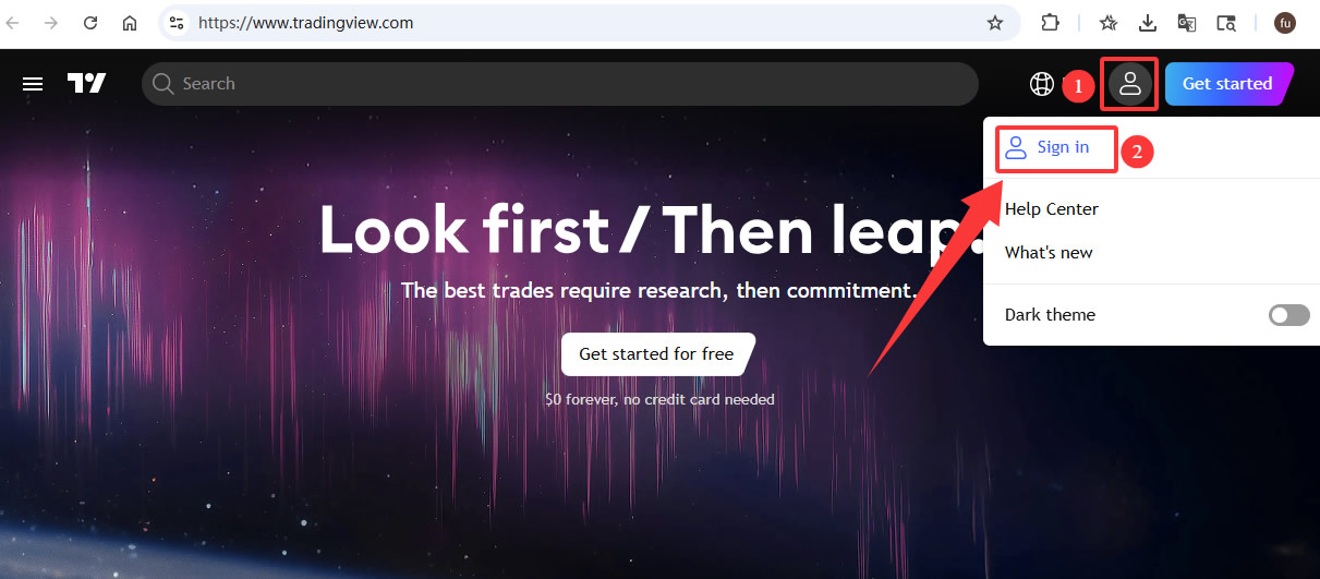 TradingView怎么用来看盘画线？新手必备2026年完整操作教程