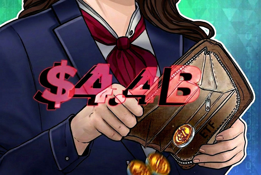 比特币（BTC）ETF 13个交易日资金外流44亿，市场或迎震荡