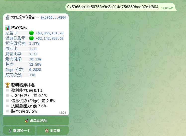 专注于预测市场策略发现与跟单执行的工具_图5