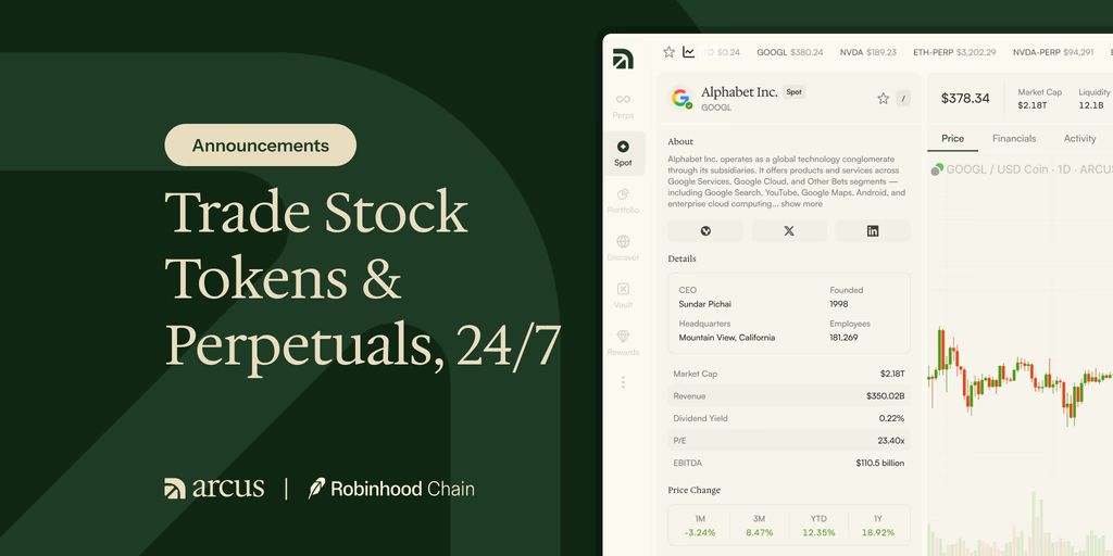 Robinhood Chain生态热门 DeFi 