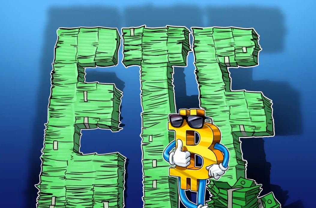 比特币（BTC）ETF连续六日净流入，单日新增2.03亿美元，机构买盘持续回暖