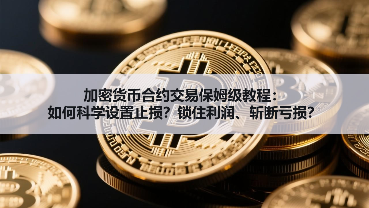 加密货币合约交易保姆级教程:如何科学设置止损？锁住利润、斩断亏损？