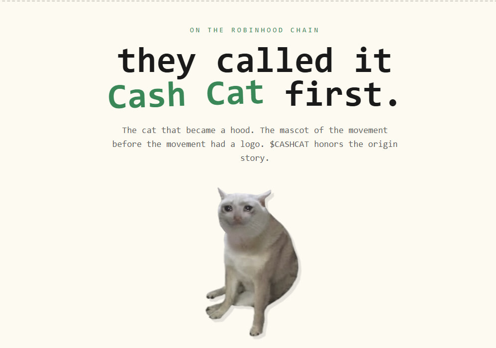 Cash Cat (CASHCAT) 是什么？