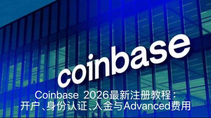 Coinbase  2026最新注册教程：开户、身份认证、入金与Advanced费用