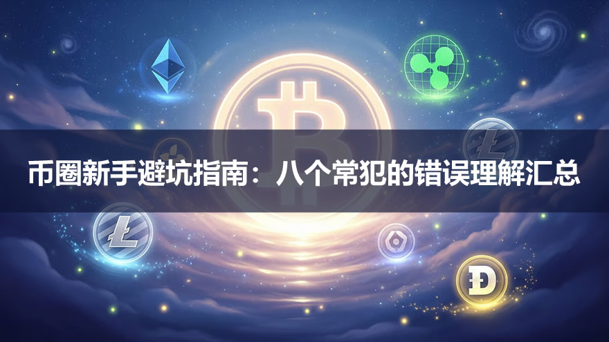 币圈新手避坑指南：八个常犯的错误理解汇总